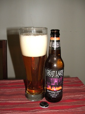 Burning River Pale Ale by Great Lakes Brewing Company - 1